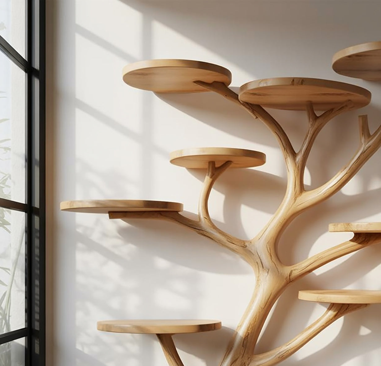 Rustic Cat Tree Natural Wood Cat Furniture Handmade Gift Cat