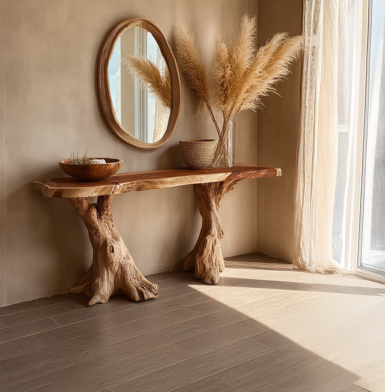 Mid Century Modern Console Table – Stylish Living Room Furniture